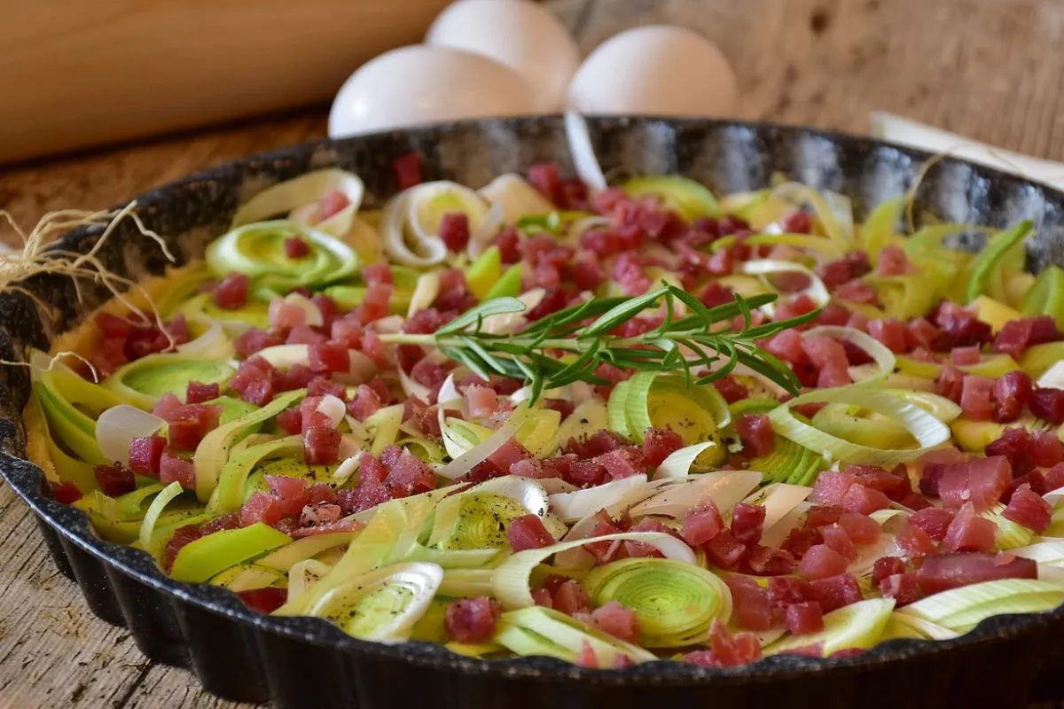 Quiche de Alho-Poró