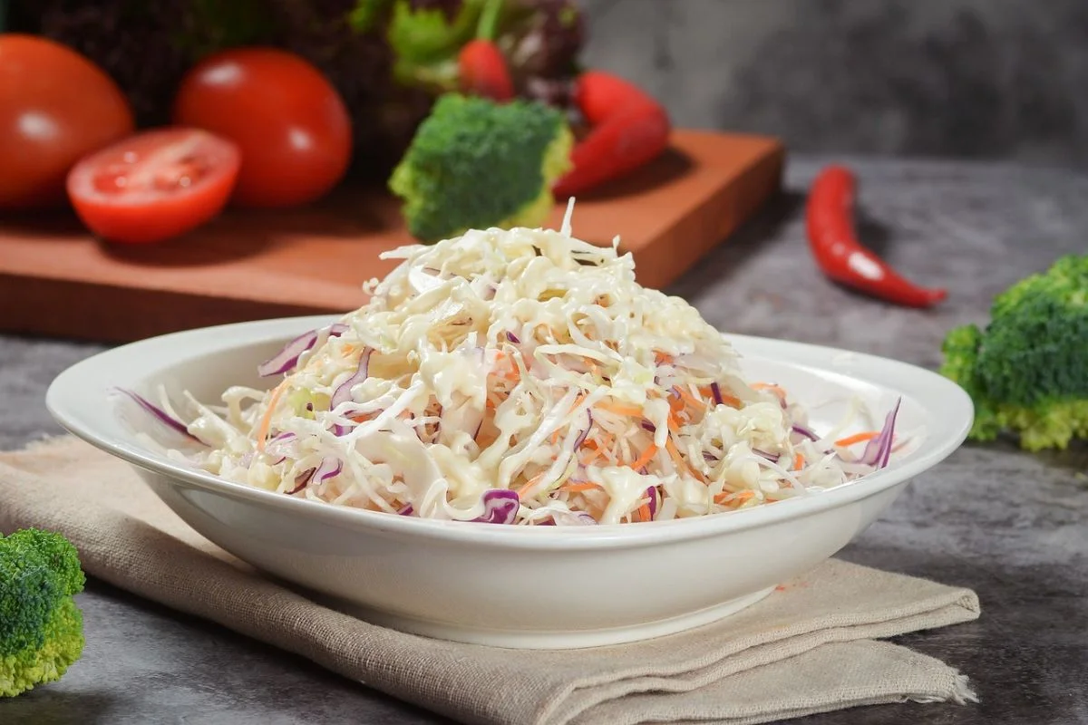 Receita de Salada de Repolho Simples