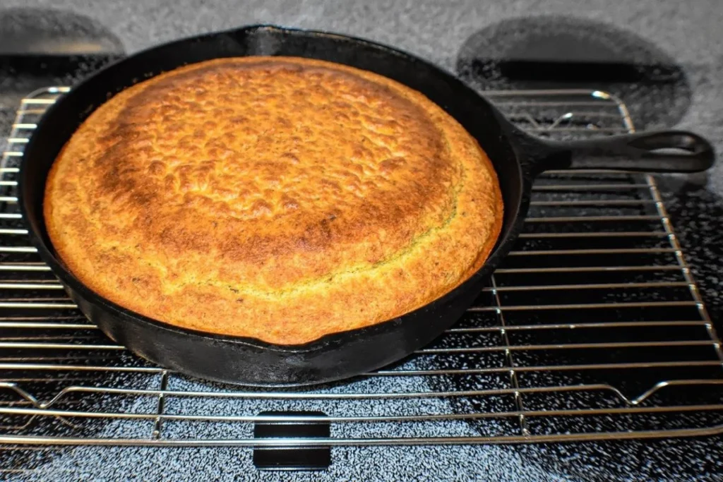 Pão de Milho na Frigideira