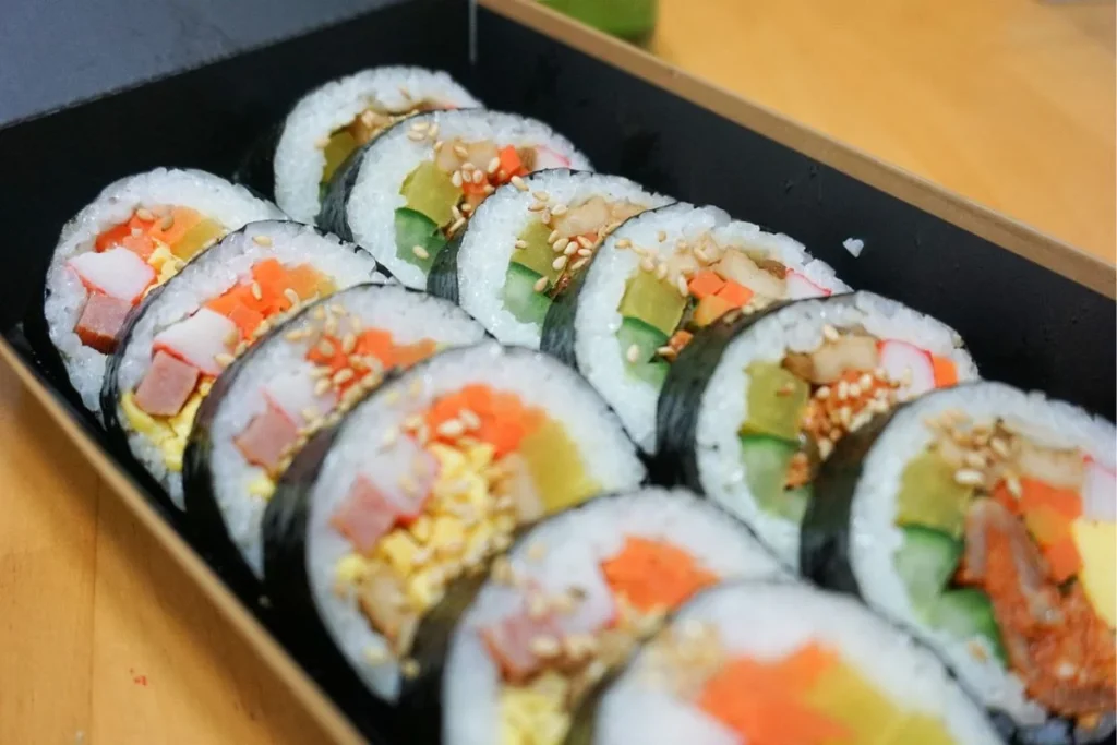 Kimbap à Brasileira