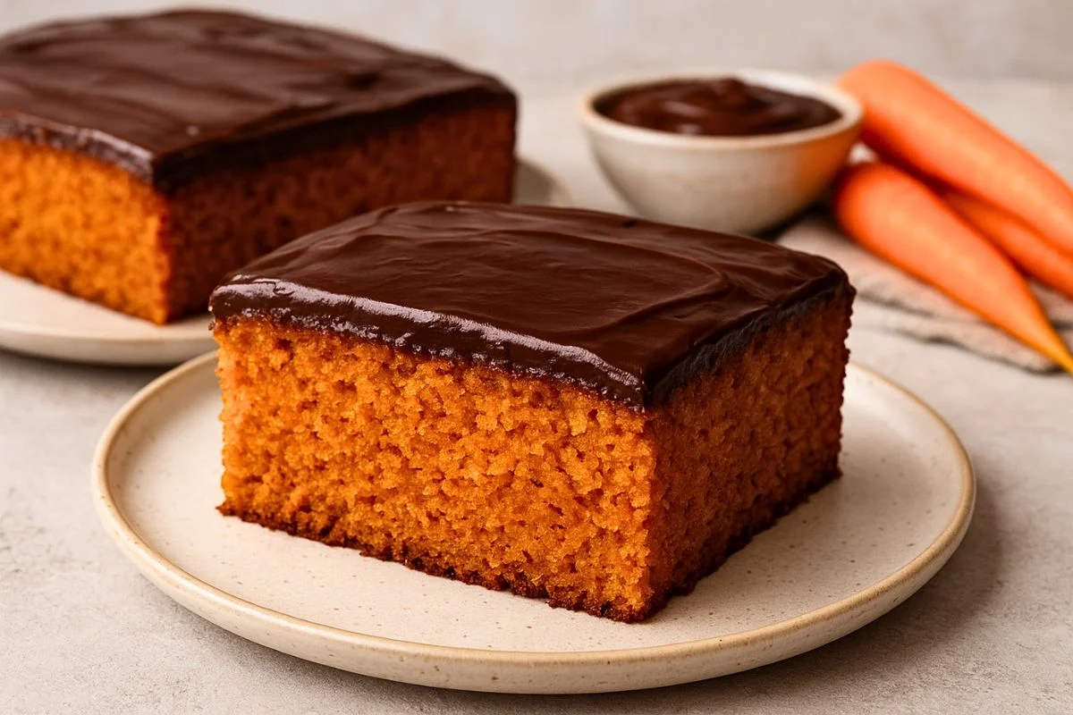 bolo de cenoura fofinho com cobertura perfeita