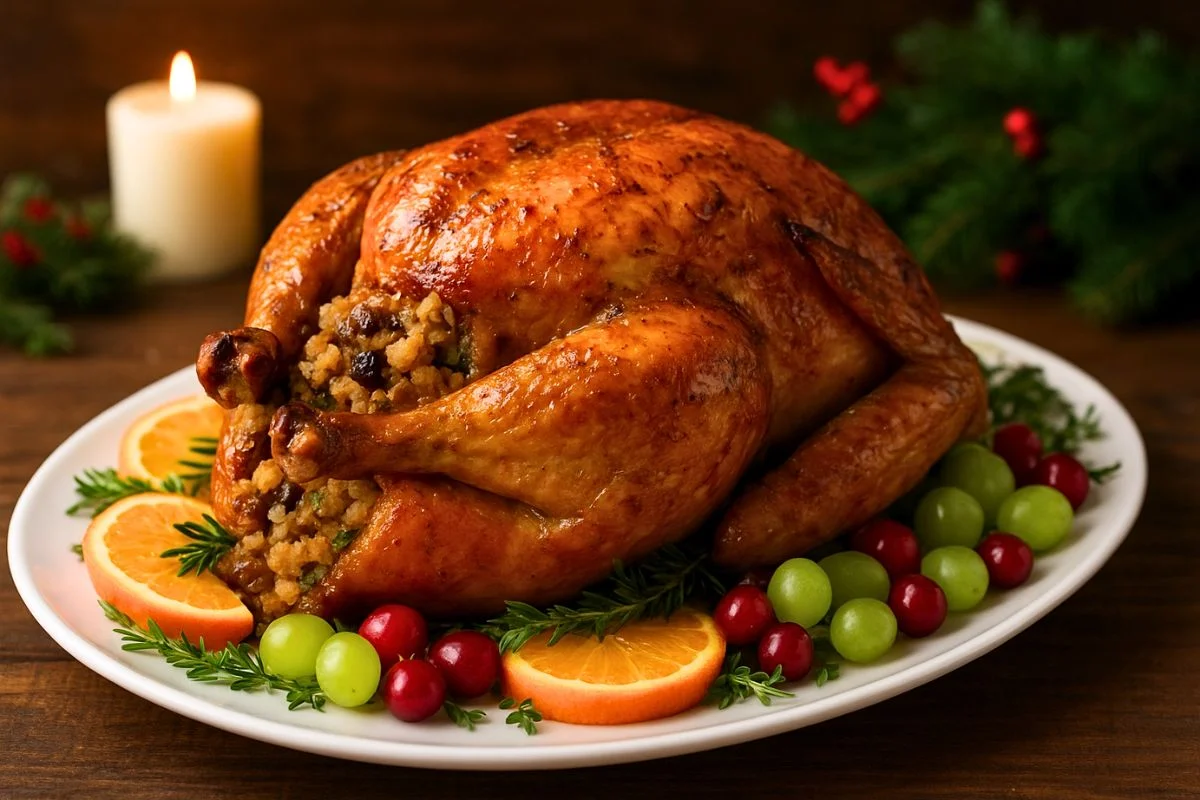 Frango de Natal Inovador