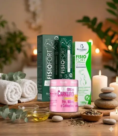 Géis e Pomadas Massageadoras